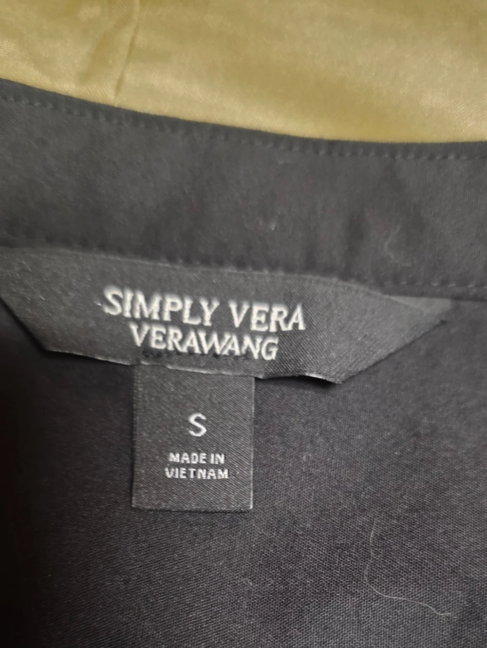 Simply Vera Vera Wang Floral Button-Front Dress Size 4 with Pockets Wedding - Picture 5 of 7
